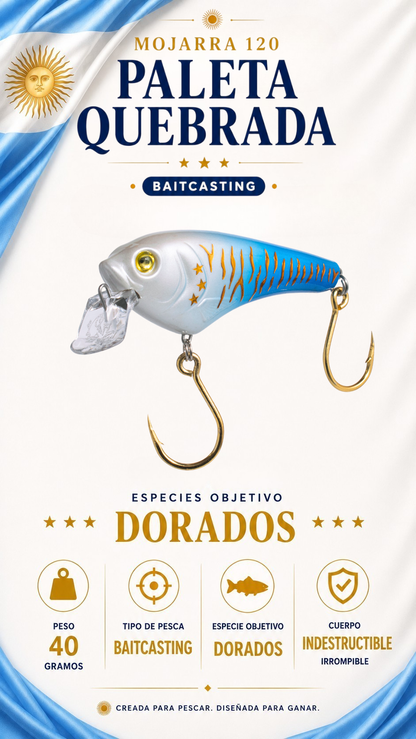 Edición Limitada Selección Argentina: Mojarra 120 x4 uds + Sorteo $1.000.000 en Premios